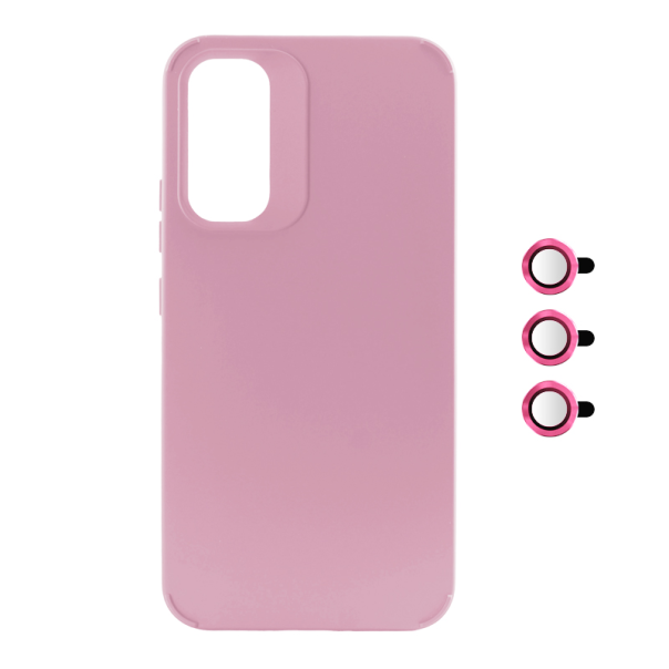 Maska za Samsung A54 5G/ A546B Magnetic Lens roze - 611348