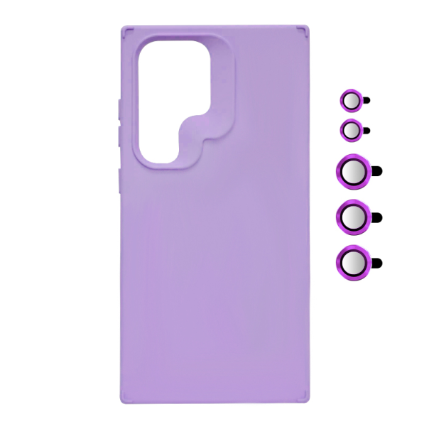 Maska za Samsung S24 Ultra/ S928B Magnetic Lens svetlo ljubičasta - 611353