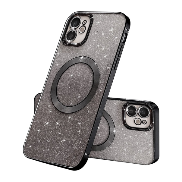Maska za iPhone 11 Mag Case Electroplated crna - 601112