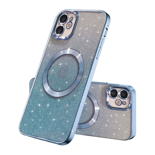 Maska za iPhone 11 Mag Case Electroplated plava - 601111