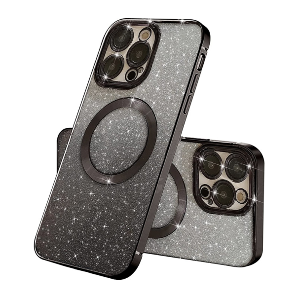 Maska za iPhone 16 Pro Max Mag Case Electroplated crna - 614053