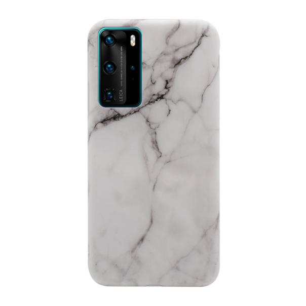 Maska za Huawei P40 Pro Marble bela - 043292