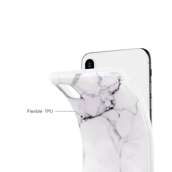 Maska za Samsung S20/ G980F belo Marble siva - 048105