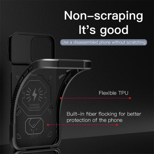 Maska za iPhone 15 Pro Max Bibercas Matrix plava - 611257