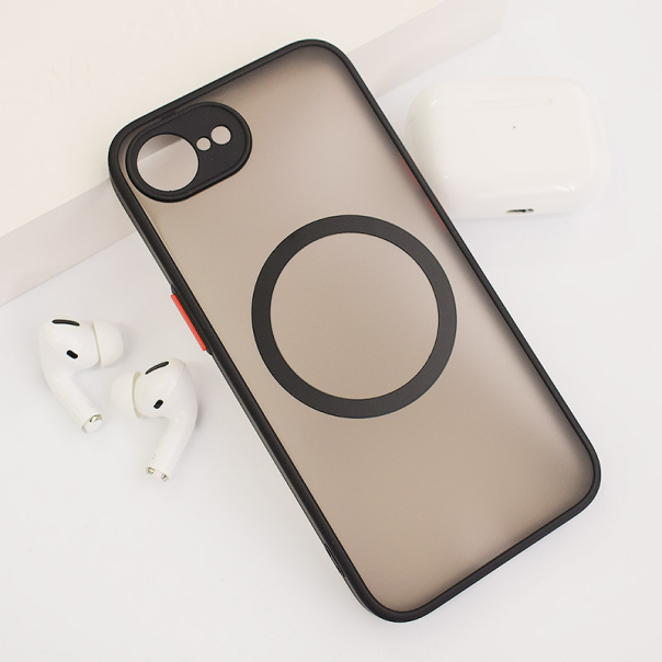 Maska za iPhone 16e Matte Mag Case crna - 618831
