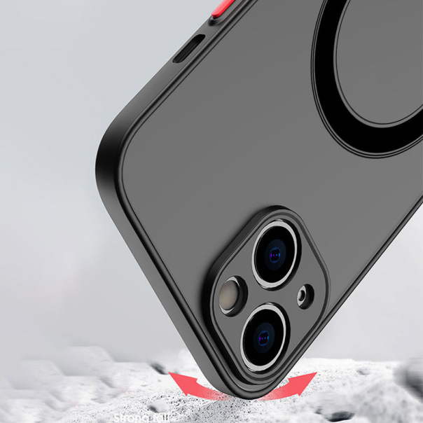 Maska za Samsung A06/ A065F Matte Mag Case plava - 614520