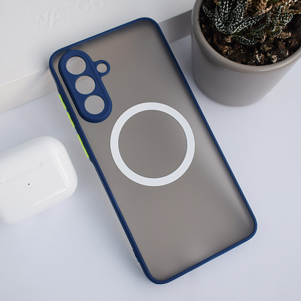 Maska za Samsung A36 5G/ A366B Matte Mag Case plava - 614921