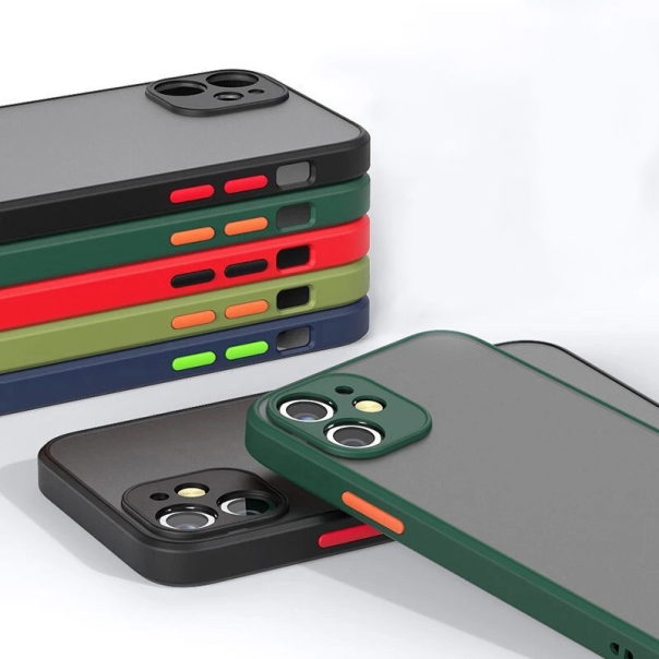 Maska za iPhone 13 Matte crvena - 603917