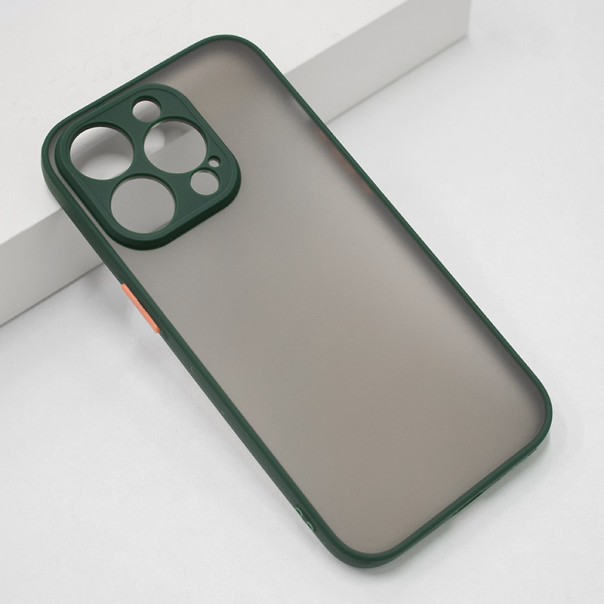 Maska za iPhone 14 Pro pacifik Matte zelena - 603926