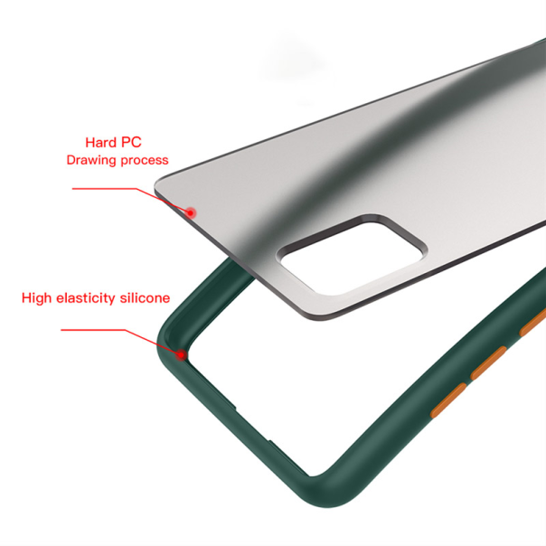 Maska za iPhone 15 Pro Max pacifik Matte zelena - 607827