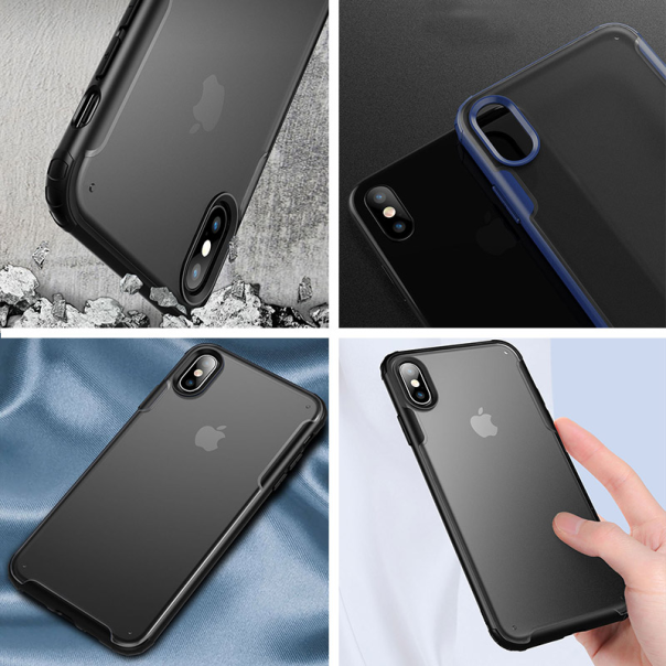 Maska za Huawei P40 Lite/ Nova 6 SE Mišt crna - 041173