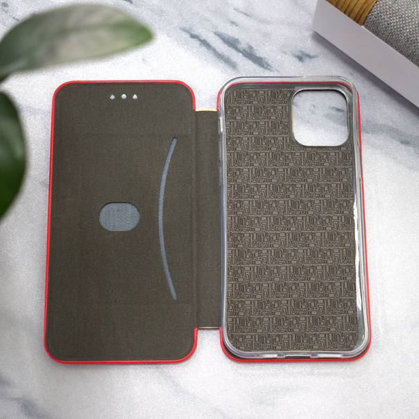 Maska za iPhone 13 Pro Max na preklop Coral Book plava - 059546