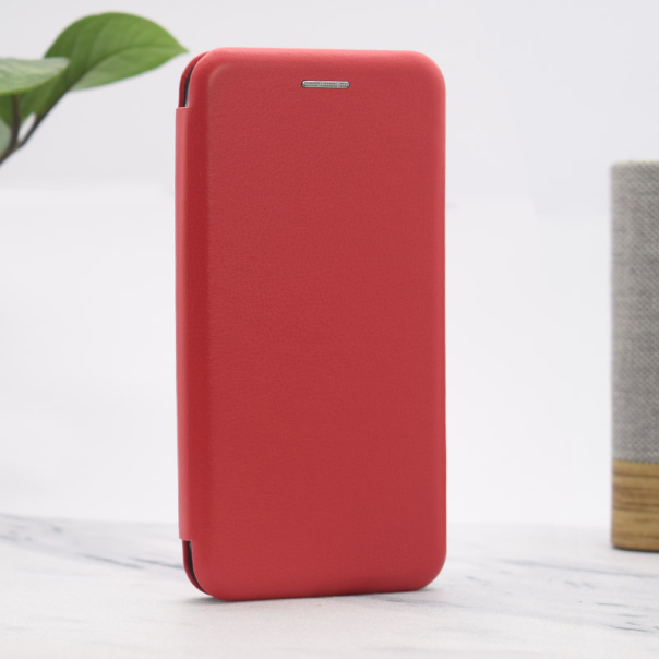 Maska za Samsung A34 5G/ A346B na preklop Coral Book crvena - 600341