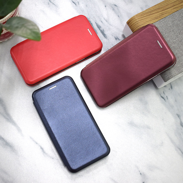 Maska za Xiaomi 13 Lite violet na preklop Coral Book crvena - 600750