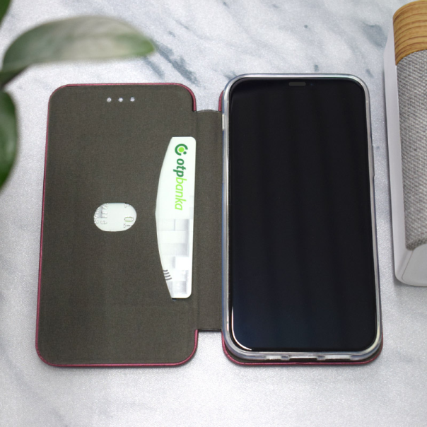 Maska za Xiaomi Redmi Note 13 Pro 5G (EU) na preklop Coral Book crvena - 610979