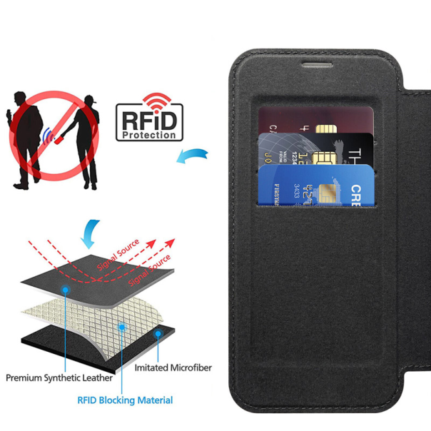 Maska za Samsung S24/ S921B/ S25/ S931B crna na preklop Coral Mag Case Book - 607733