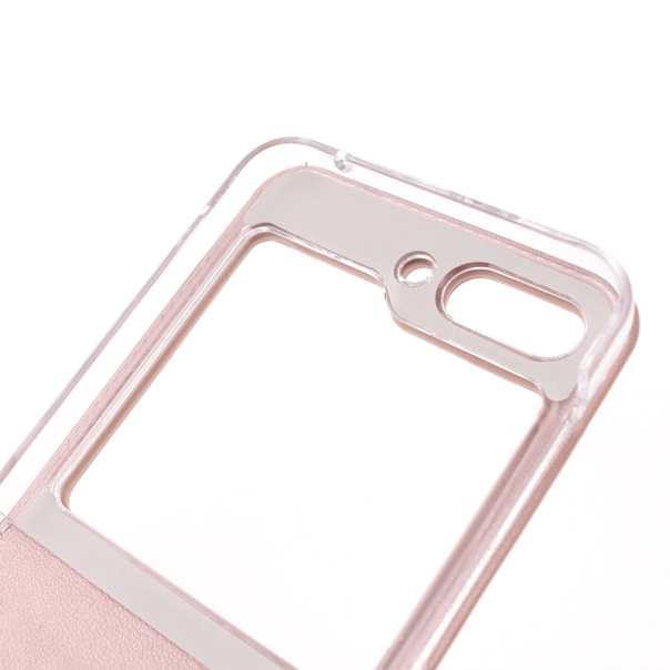 Maska za Samsung Galaxy Z Flip 5 na preklop Hanman Mill roze - 603132