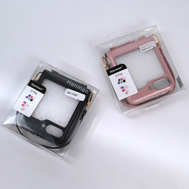 Maska za Samsung Galaxy Z Flip 6/ F741B na preklop Hanman Mill roze - 613584