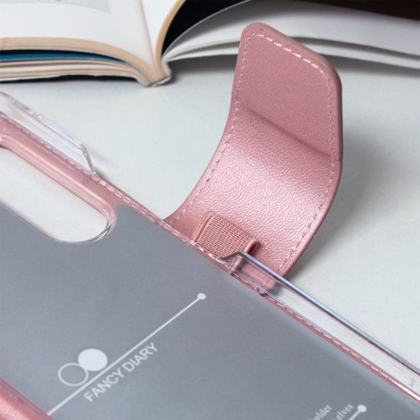 Maska za Samsung Galaxy Z Fold 4 na preklop Hanman Mill roze - 603135