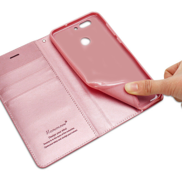 Maska za Samsung S23/ S911B na preklop Hanman Minor roze - 059765