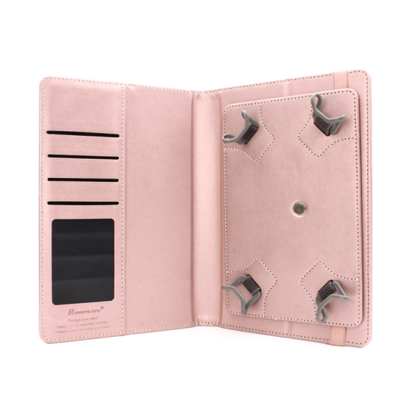 Maska za lna za Tablet 13 in na preklop Hanman univer roze - 614480
