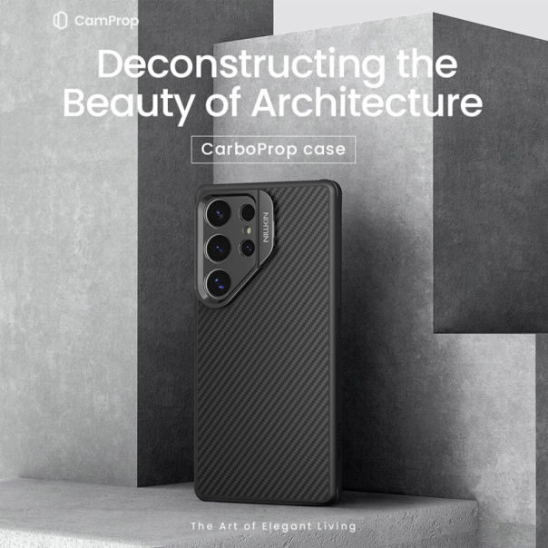 Maska za Samsung S25 Ultra/ S938B Nillkin CarboProp Magnetic crna - 615746