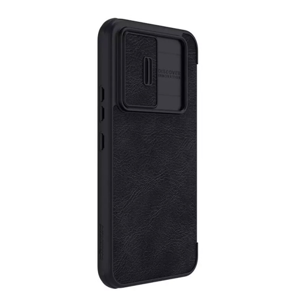 Maska za Samsung A14 4G/ A145R/ A14 5G/ A146B na preklop Nillkin Qin Pro crna - 600368