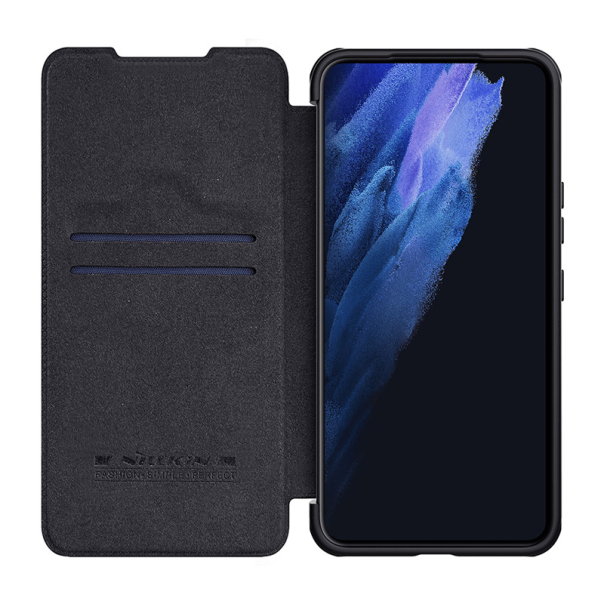 Maska za Samsung S22 Plus/ S906B crna, na preklop Nillkin Qin Pro - 056244