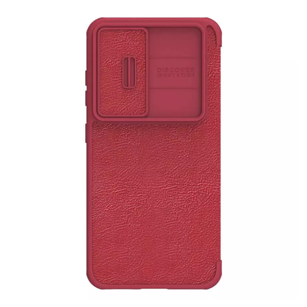 Maska za Samsung S23 Plus/ S916B na preklop Nillkin Qin Pro crvena - 058991