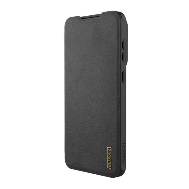 Maska za Samsung S25 Edge na preklop Nillkin Qin Pro crna - 617727