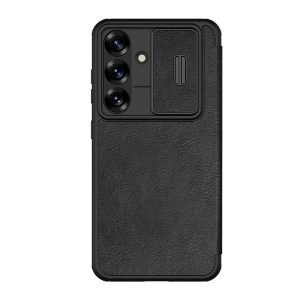 Maska za Samsung S24/ S921B/ S25/ S931B na preklop Nillkin Qin Pro crna - 615753