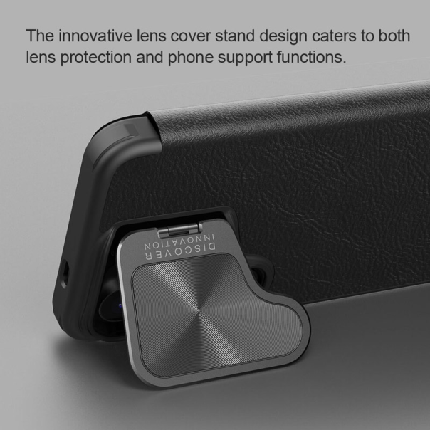 Maska za Samsung S24 Plus/ S926B na preklop Nillkin Qin Prop crna - 610795