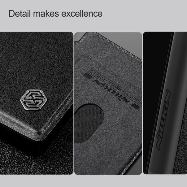 Maska za Samsung S24 Ultra/ S928B na preklop Nillkin Qin Prop crna - 610796