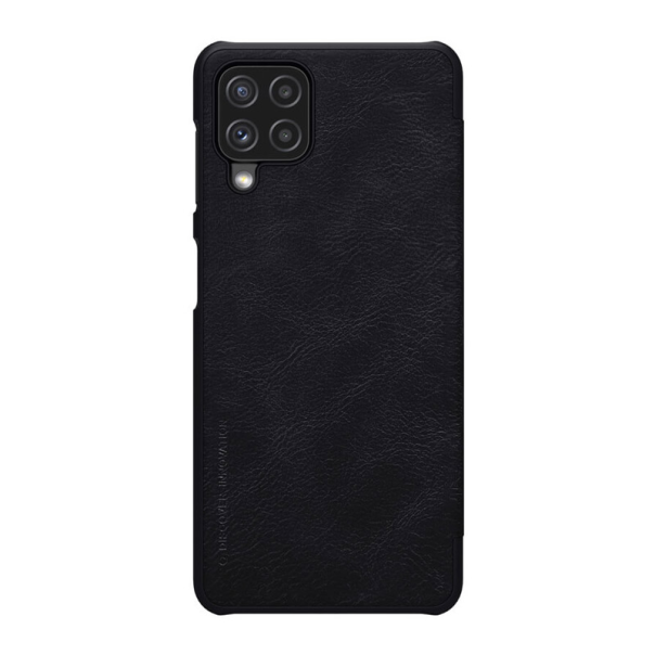 Maska za Samsung A22/ A225F 4G na preklop Nillkin Qin crna - 056477