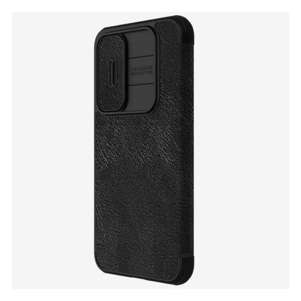 Maska za Samsung A55 5G/ A556B na preklop Nillkin Qin Pro crna - 213059