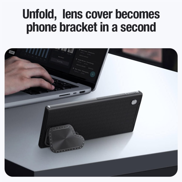 Maska za Samsung S24 Ultra/ S928B Nillkin Textured Prop crna - 607708