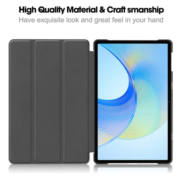 Maska za Honor Pad X8 Pro/ Pad X9 115 in na preklop Tablet Stripes crna - 613922