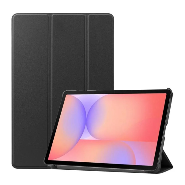 Maska za Samsung Tab S10 Lite/ X406B na preklop Tablet Stripes crna - 621030