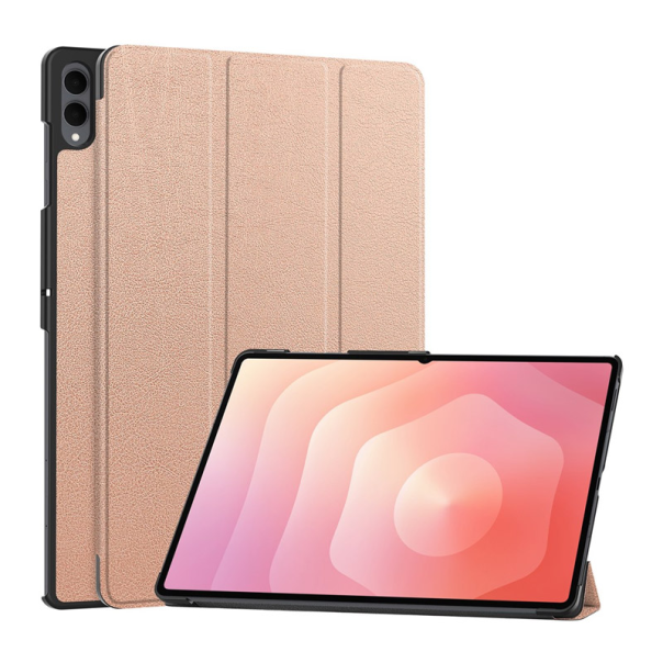 Maska za Samsung Tab S11 Ultra/ X930B na preklop Tablet Stripes roze - 621297