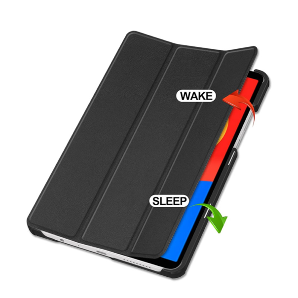 Maska za Xiaomi Redmi Pad SE (2024) 87 in na preklop Tablet Stripes crna - 616265