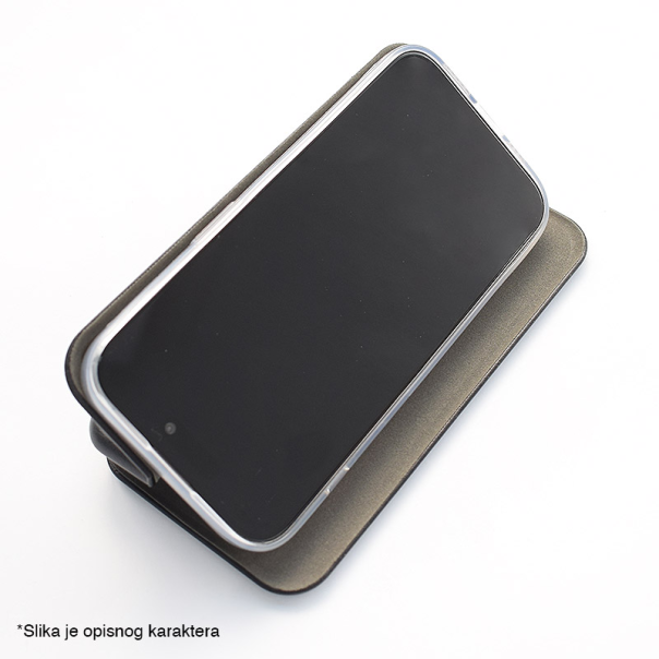 Maska za iPhone 16 Pro na preklop Teracell Flip Premium crna - 613293