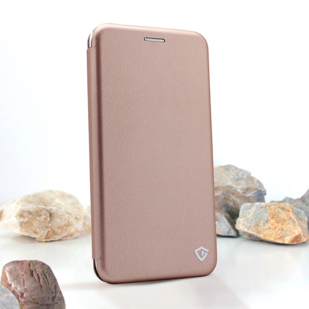 Maska za Samsung A33 5G/ A336B na preklop Teracell Flip Premium roze zlatna - 056015