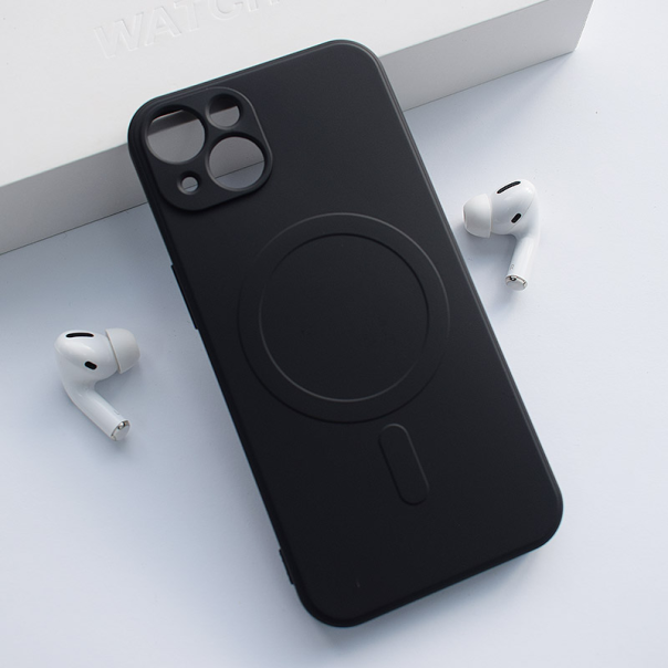 Maska za iPhone 15 Nanobit Giulietta Mag Case crna - 616098