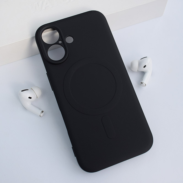 Maska za iPhone 16 Nanobit Giulietta Mag Case crna - 616100