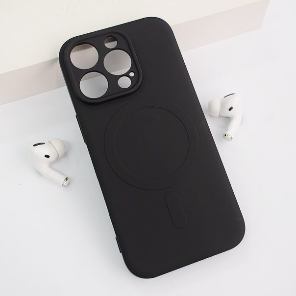 Maska za iPhone 16 Pro Nanobit Giulietta Mag Case crna - 616105