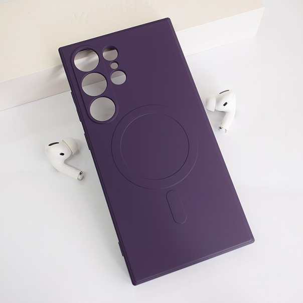 Maska za Samsung S24 Ultra/ S928B Nanobit Giulietta Mag Case tamno ljubičasta - 616125