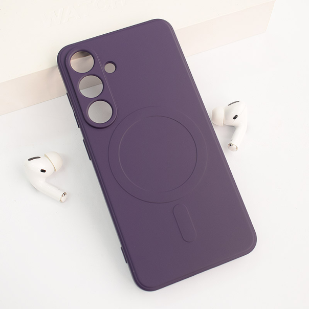 Maska za Samsung S24/ B921B/ S25/ S931B Nanobit Giulietta Mag Case tamno ljubičasta - 616129