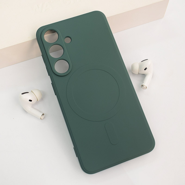 Maska za Samsung S24/ S921B/ S25/ S931B Nanobit Giulietta Mag Case zelena - 616130