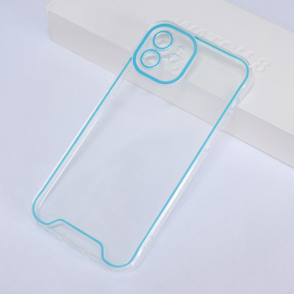 Maska za iPhone 12 Neon Shine plava - 604884