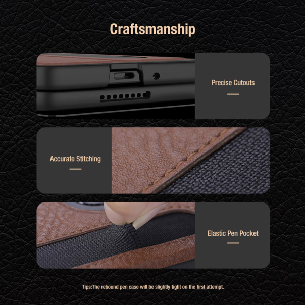 Maska za Samsung F966B Galaxy Z Fold 7 crna Nillkin Aoge - 620255